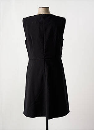 Rochie pulover croială cambrată fără mâneci negru VERO MODA femeie