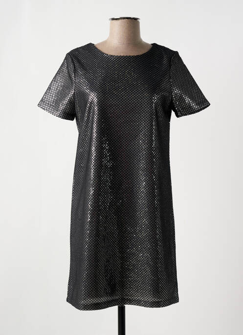 Rochie scurtă argintiu NOISY MAY femeie