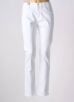 Pantalon slim buzunare alb JACOB COHEN femeie
