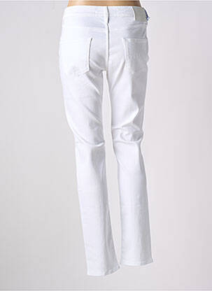 Pantalon slim buzunare alb JACOB COHEN femeie