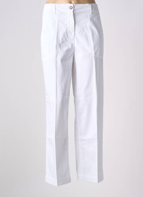 Pantalon drept alb MAY&JUNE femeie