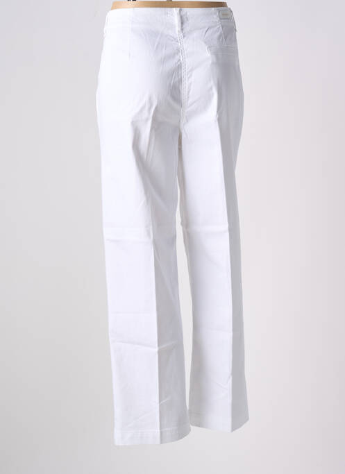 Pantalon drept alb MAY&JUNE femeie