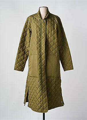 Geacă matlasată verde CULTURE femeie