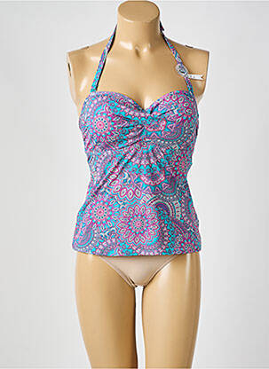 Top de baie imprimeu paisley albastru ESPRIT femeie