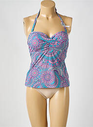 Top de baie imprimeu paisley albastru ESPRIT femme