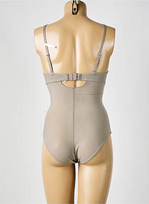 Body de lenjerie efect material satinat gri ESPRIT femeie