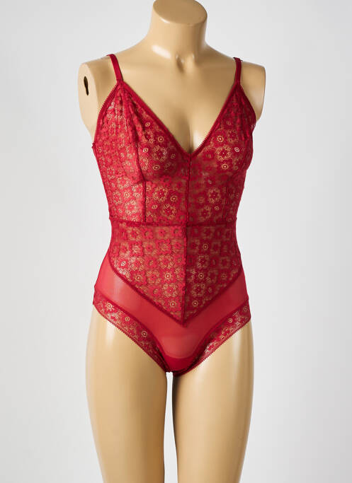 Body de lenjerie roșu LINGADORE femeie