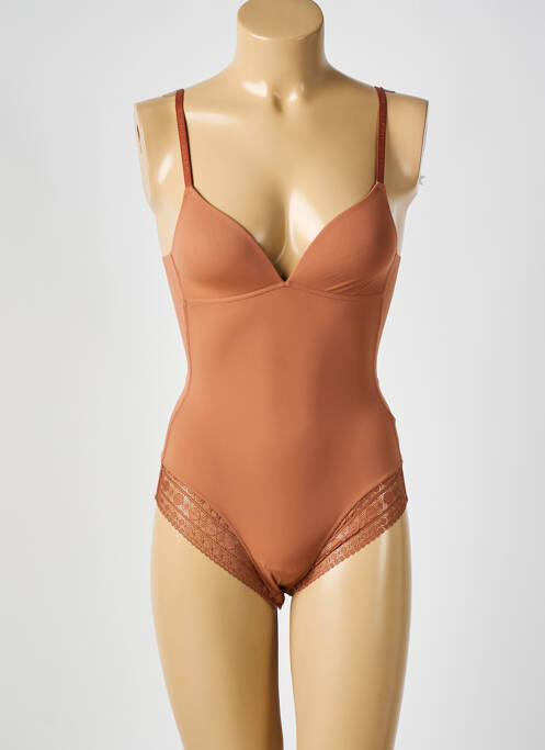 Body de lenjerie maro ESPRIT femeie