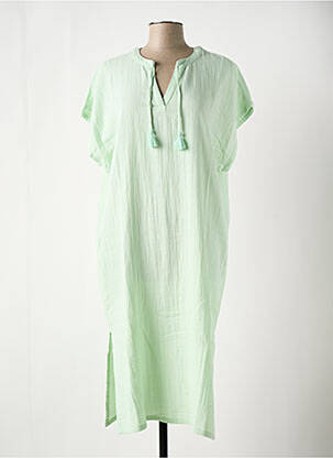 Rochie midi mâneci scurte mâneci scurte verde ESPRIT femeie