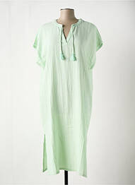 Rochie midi mâneci scurte mâneci scurte verde ESPRIT femme