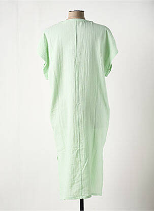 Rochie midi mâneci scurte mâneci scurte verde ESPRIT femeie
