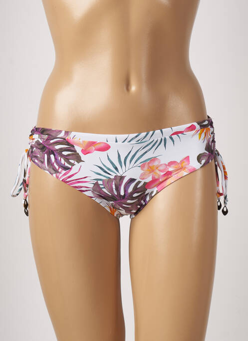 Chiloți de baie alb LINGADORE femeie