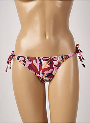 Chiloți de baie imprimeu floral bikini roșu ESPRIT femeie