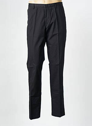 Pantalon chino țesătură poplin mărime normală negru HUGO BOSS bărbat