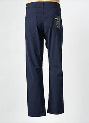 Pantalon drept elasticitate mărime normală albastru HUGO BOSS bărbat