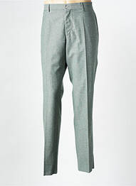 Pantalon slim țesătură melanj talie înaltă verde HUGO BOSS bărbat
