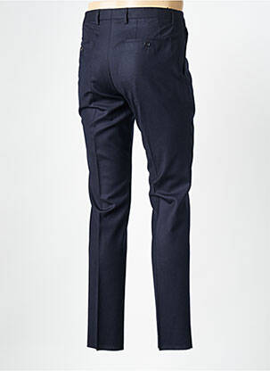 Pantalon slim talie cu cleme talie înaltă albastru HUGO BOSS bărbat