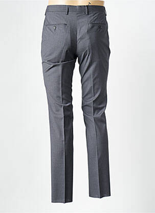 Pantalon slim țesătură melanj mărime normală gri HUGO BOSS bărbat