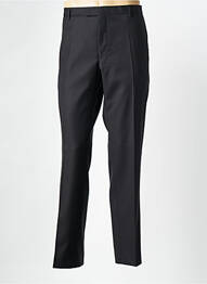 Pantalon slim țesătură poplin mărime normală negru STRELLSON homme