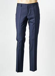 Pantalon slim țesătură melanj talie joasă albastru HUGO BOSS bărbat