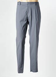 Pantalon drept țesătură poplin mărime normală gri HUGO BOSS bărbat