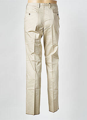 Pantalon chino țesătură poplin mărime normală bej HUGO BOSS bărbat