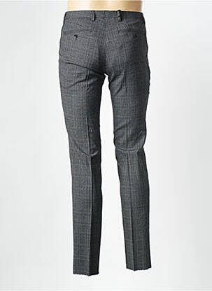 Pantalon slim talie cu cleme mărime normală gri HUGO BOSS bărbat