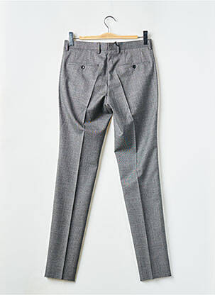 Pantalon slim țesătură melanj talie joasă gri HUGO BOSS bărbat