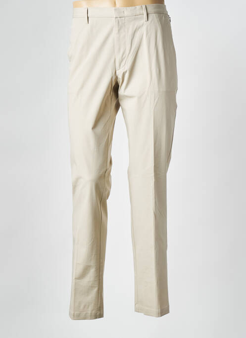 Pantalon slim bej HUGO BOSS bărbat