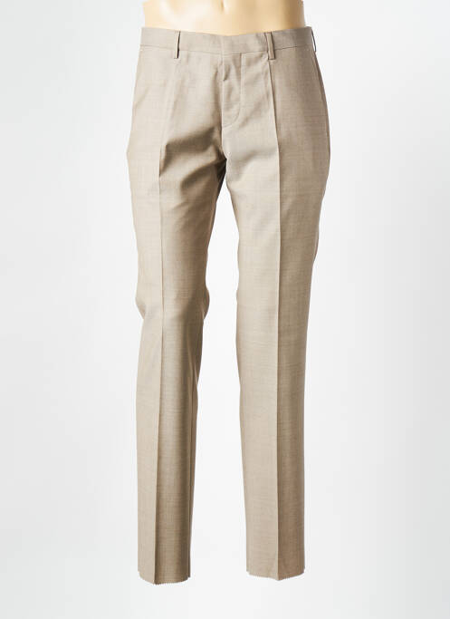 Pantalon slim maro HUGO BOSS bărbat