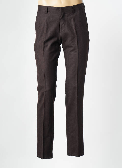 Pantalon slim maro HUGO BOSS bărbat