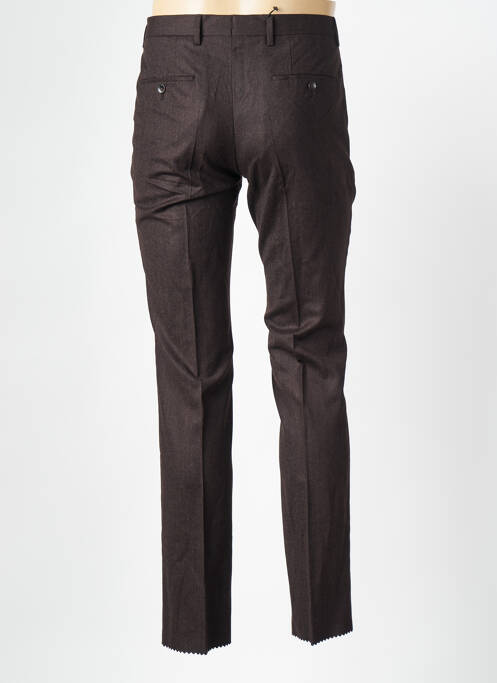 Pantalon slim maro HUGO BOSS bărbat