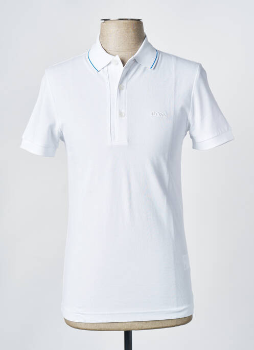 Polo alb HUGO BOSS bărbat