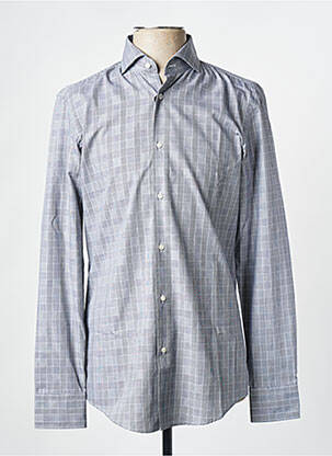 Cămașă cu mâneci lungi gri HUGO BOSS bărbat