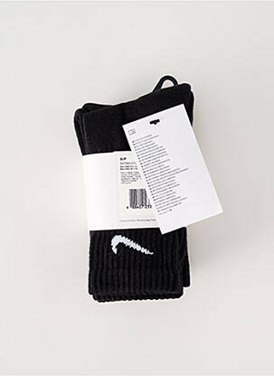 Șosete formă șosete înalte negru NIKE unisex