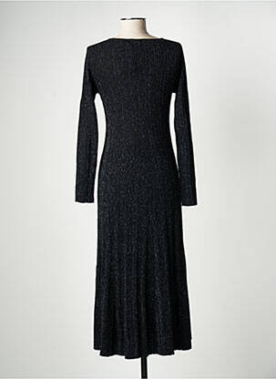 Rochie lungă mâneci lungi mâneci lungi negru SURKANA femeie