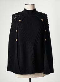 Poncho negru BARILOCHE femme