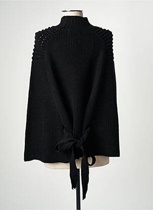 Poncho negru BARILOCHE femeie