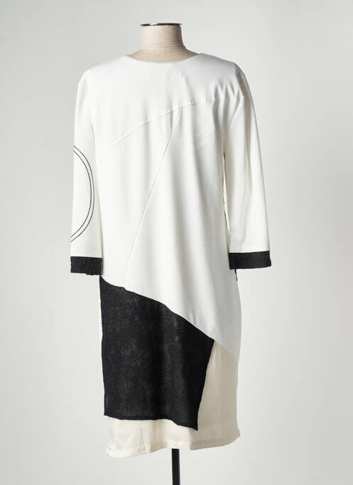 Rochie midi alb ELISA CAVALETTI femeie