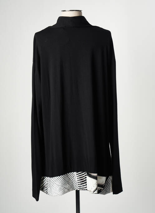 Tunică mâneci lungi negru OZAI N KU femeie