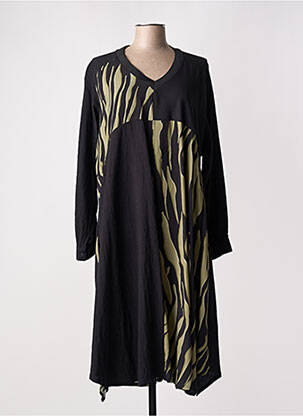 Rochie midi negru FRANCK ANNA femeie