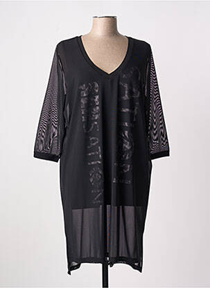 Tunică mâneci lungi negru SPORTALM femeie