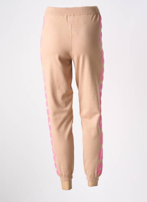 Pantalon drept bej LEO & UGO femeie
