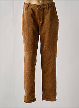 Pantalon chino maro PARAMITA femeie