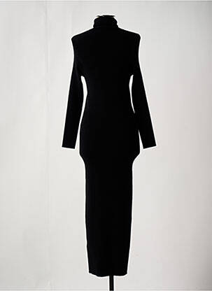Rochie pulover guler col înalt mâneci lungi negru LE PETIT PULLE femeie