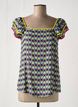 Top albastru ALDO MARTIN'S femeie