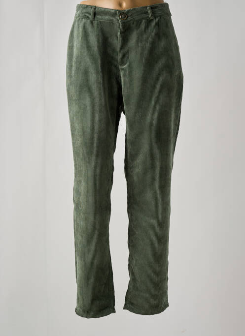 Pantalon chino verde PARAMITA femeie