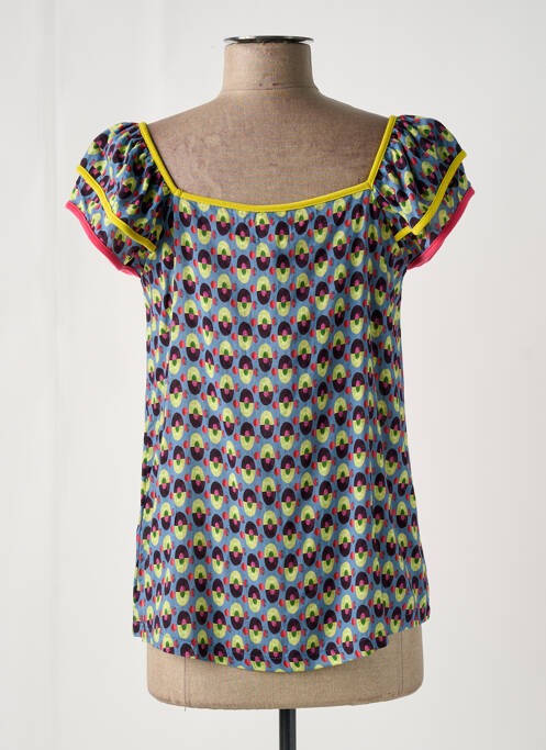 Top albastru ALDO MARTIN'S femeie