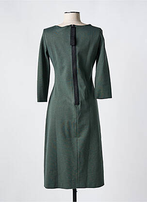 Rochie midi mâneci 3/4 mâneci 3/4 verde EMPORIO ARMANI femeie