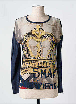 Tricou albastru LUISA CERANO femeie